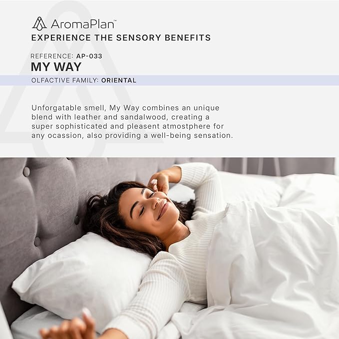 AromaPlan Hotel Scents My Way 5 Fl Oz (148ml), Home Luxury Aroma & Hotel Fragrance Diffuser Oil- Hotel Diffuser Oil for Aromatherapy- USA Made, Bigger Bottle, Bolder Aroma & Longer Lasting - Bloomnest