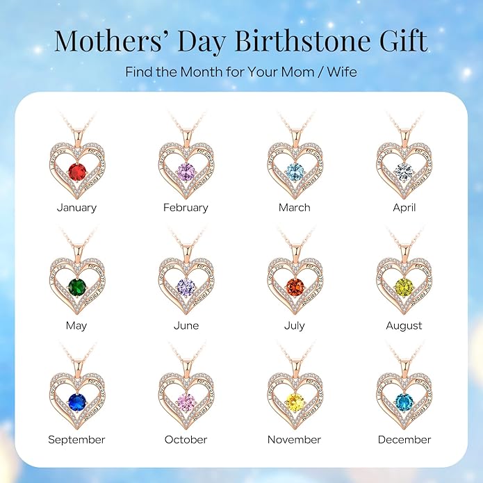 18K Rose Gold Necklaces for Women Birthday Gifts for Women Jewelry for Women Birthday Gifts for Wife Girlfriend Daughter Wife Birthday Gifts for Anniversary Mothers Day Christmas Valentines Gifts - Bloomnest