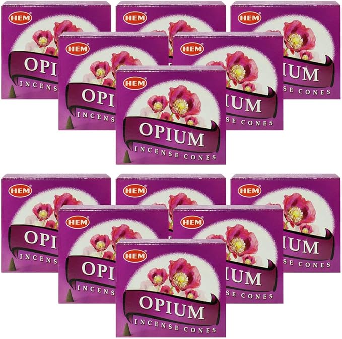 Opium Incense Cones and Cone Incense Burner Bundle Insence Insense Hem Incense TRUMIRI