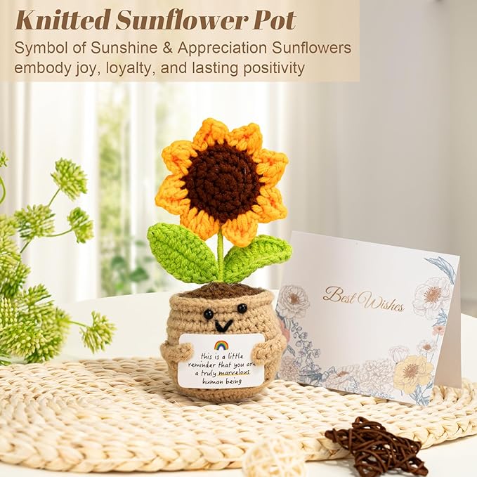 Get Well Soon Gifts Baskets for Women, Spa Self Care Gifts, Thinking of You Gift, Relaxing Sunflower Gift Basket for Her Friends Birthday Valentines Day Mothers Day Luxury Gifts, Khaki - Bloomnest
