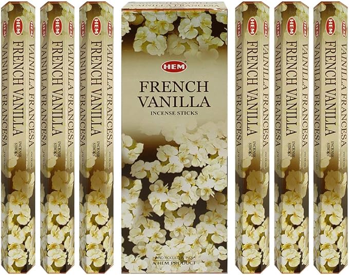 French Vanilla Incense Sticks and Incense Stick Holder Bundle Insence Insense Hem Incense Sticks TRUMIRI