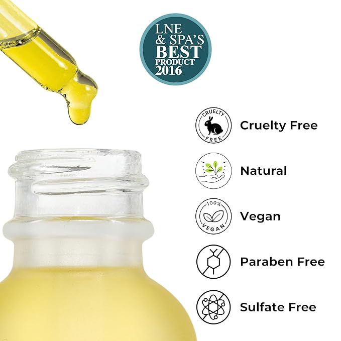 Katz Beauty Miracle Beauty Oil - Hydrating Face Oil with Jojoba, Argan & Marula Oil for Anti-Aging Glow, Non-Comedogenic - Bloomnest