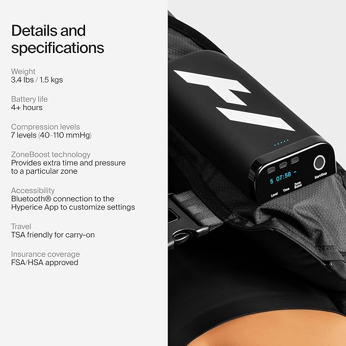 Hyperice Normatec Elite (Normatec Elite HIPS, 1.0, Count) - Bloomnest