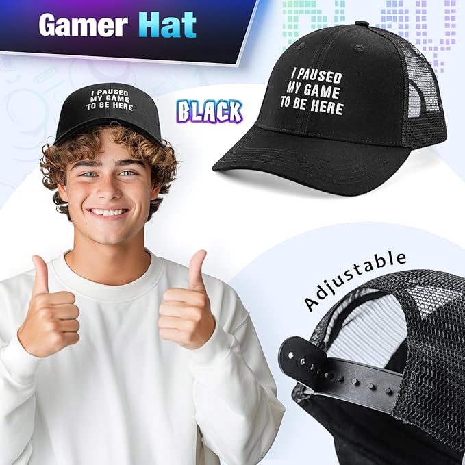 Jekeno Gamer Gaming Tumbler Gift Set for Kids Boys Teens Birthday Christmas Gamepad Gift Box for Men Dad Boyfriend Husband Brother Male Friends Video Game Lovers Mug Socks Hat Gift Basket Presents - Bloomnest