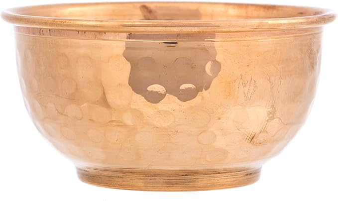 Alternative Imagination Hammered Copper Offering Bowl for Altar Use, Rituals, Incense, Smudging, Decoration, and More - Bloomnest