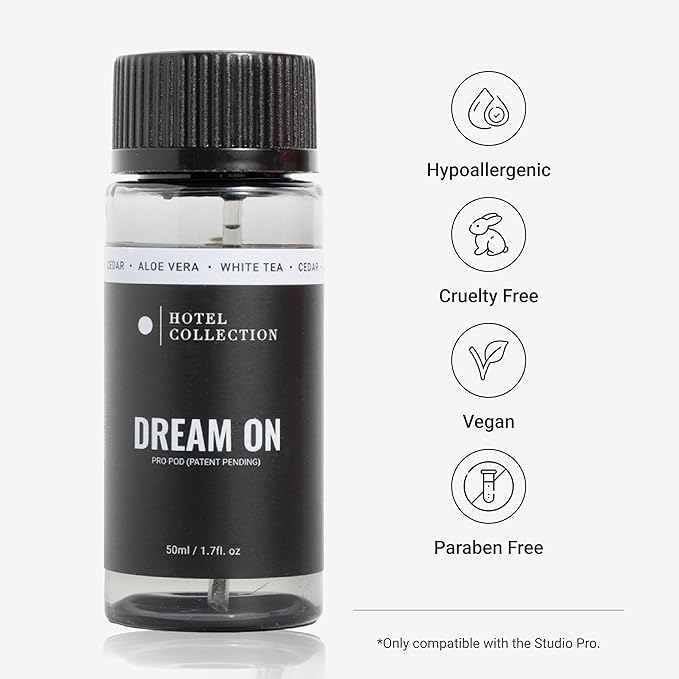 Hotel Collection Diffuser Oil-Dream On Pro-Pod-Aromatherapy Essential Fragrance-Luxury Hotel Inspired-White Tea, Cedarwood & Amber-50ML 1.7 Fl oz - Bloomnest