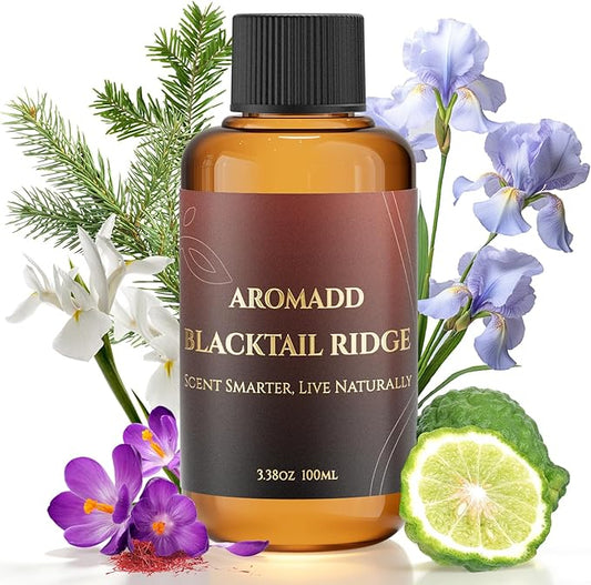 Hotel Collection Diffuser Oil Blacktail Ridge – Inspired by Luxury Hotel Scent for Waterless & Cold Air Diffusers –3.38 Fl Oz (100ml) Long-Lasting Home Fragrance for Living Room & Bedroom - Bloomnest