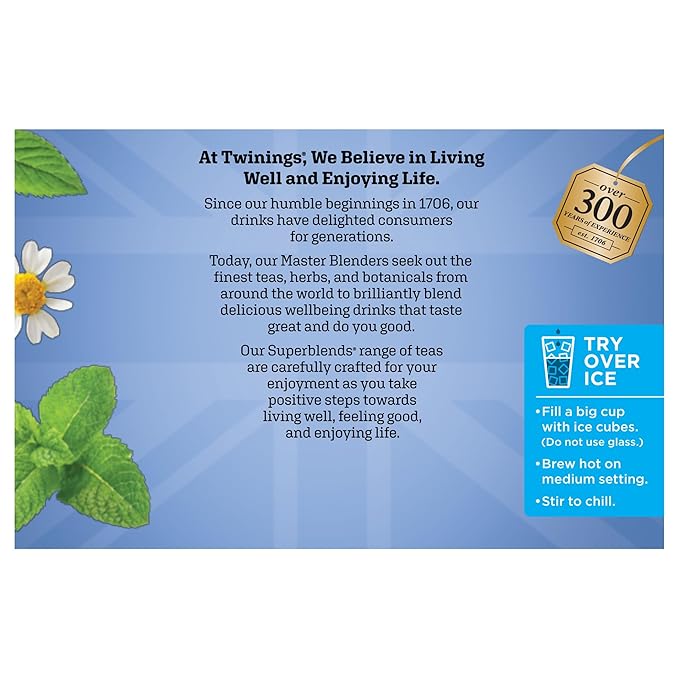 Twinings Sleep Herbal Tea 72 K-Cup Pods for Keurig, 12 Count (Pack of 6), Formerly Nightly Calm, Camomile, Spearmint, & Lemongrass, Naturally Caffeine-Free, Enjoy Hot or Iced - Bloomnest