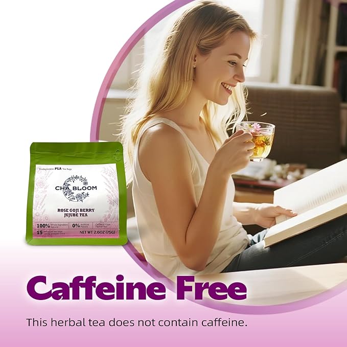 Red Date Rose Goji Flower Tea Combination Flower tea, fruit tea, ladies' tea beverage and fruit tea cold and hot tea bag - Bloomnest