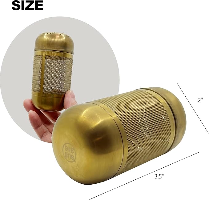 316 Stainless Steel Ion-Plated Fruit Infuser Insert &Tea Infuser for Loose Leaf,Compatible with Stanley,Hydro Flask,Iron Flask, Takeya,ThermoFlask，Reusable Filter for Herbs, Lemon, Cucumber - Bloomnest