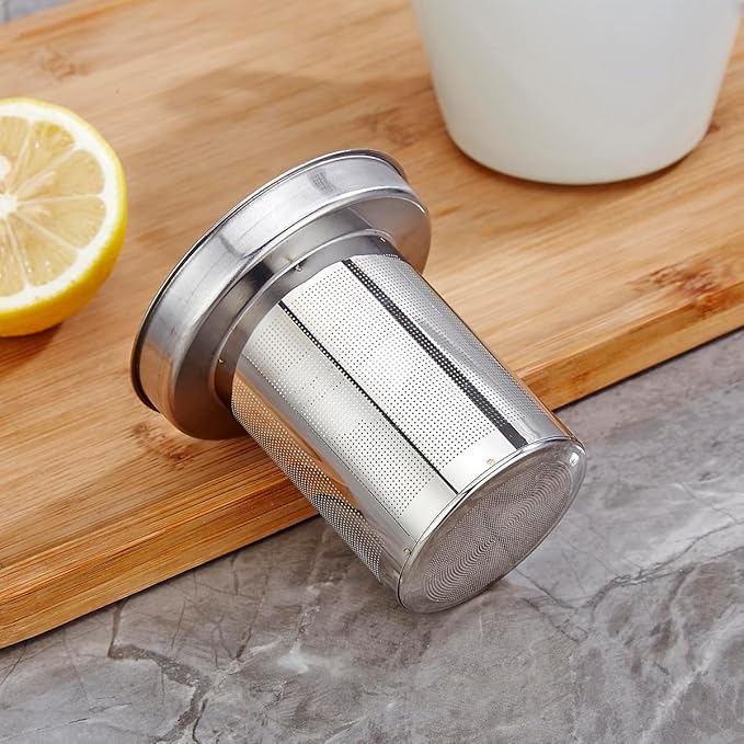 SANQIAHOME 2000ml stainless steel antique style teapot,with Infuser, thickened boiling kettle, lifting handle,Silver - Bloomnest