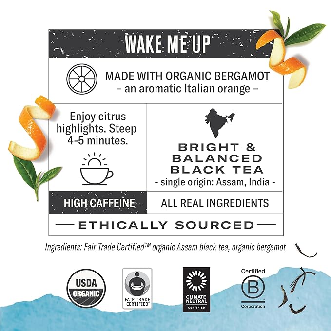 Numi Organic Black Tea Variety, 18 Tea Bags (Pack of 3), Breakfast Blend, Aged Earl Grey & Golden Chai (Packaging May Vary) - Bloomnest
