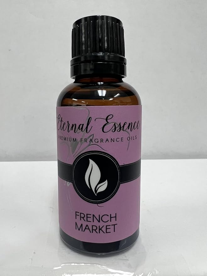 Eternal Essence Oils French Market 30ml Premium Fragrance Oil - for Candle, Soap Making, Aromatherapy, Diffusers, Home Care, & Humidifiers EternalEssenceOils