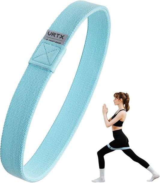 VRTX Swift Bands for Glutes & Legs Exercise | Booty Bands for Home & Gym Workout | Fabric Resistance Bands with Soft Mesh Cloth | Skin-Friendly, Non-Slip Hip Circle – Single Pack - Bloomnest