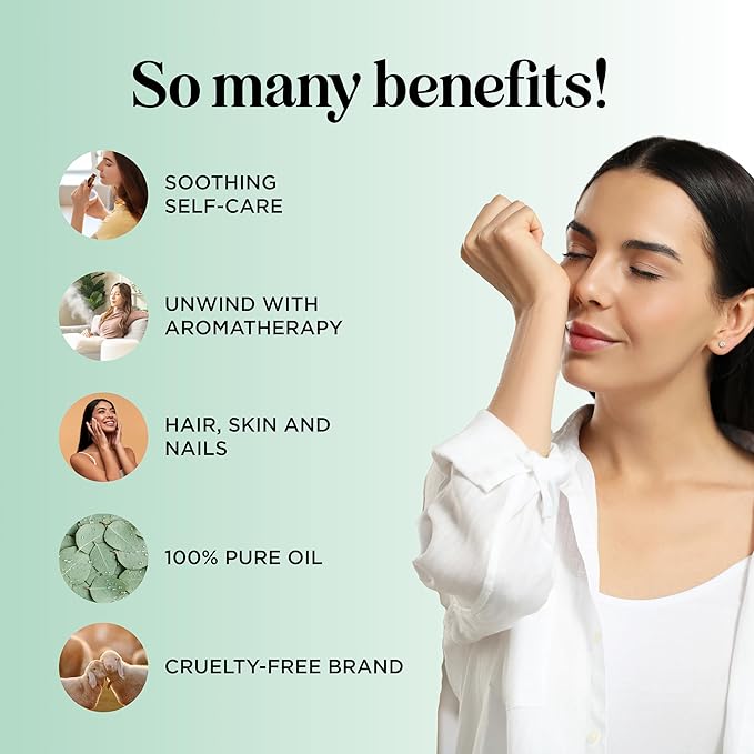 Pure Eucalyptus Essential Oil 4oz Invigorating Home Spa Aromatherapy and Natural Bath Oil - Eucalyptus Oil for Diffuser Dry Scalp Care and DIY Skin Care - Bloomnest