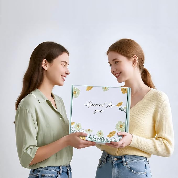 Deluxe Spa Self Care Care Package Gift Baskets for Women & Self-Care Gift Box with Body Scrub & Bath Salt | Home Spa Care Package, Unique Relaxing Birthday Gift & Get Well Gift for Women