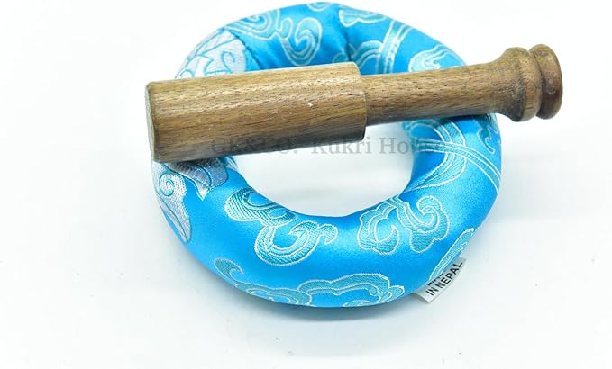 4 Inch Authentic Hand Beaten with Healing Mantra Engravings, Meditation Sound Bowl and Wooden Striker Handcrafted in Nepal, Yoga, Chakra Balancing,Healing, and Mindfulness - Bloomnest