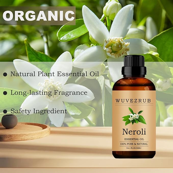 Neroli Essential Oils, 30ML Pure and Natural Essential Oil for Aromatherapy Diffuser - Neroli /1 Fl Oz - Bloomnest