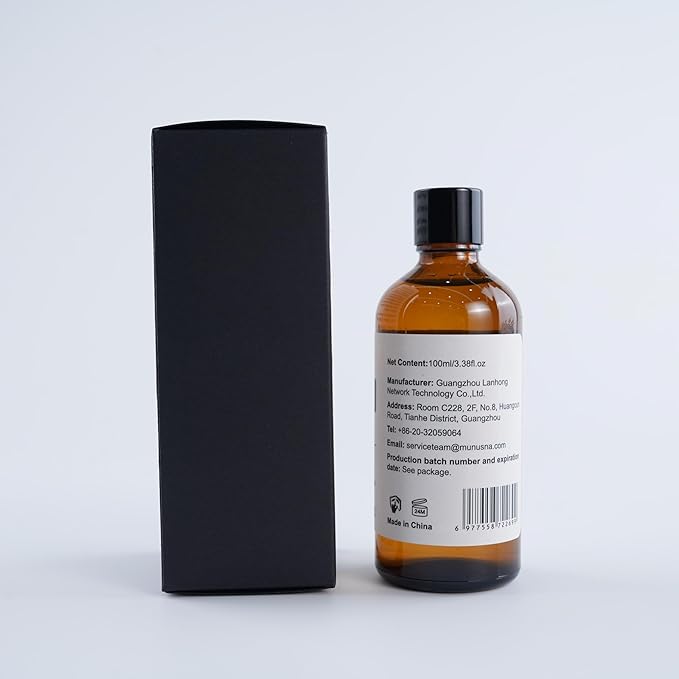 Peppermint Essential Oil, 100% Pure & Natural Peppermint Oil 100ML, Premium Grade Aromatherapy Oil for Skin Body Hair Care, Freshening Air, Mood, Diffuser, Massage, Soap and Candle Making - Bloomnest