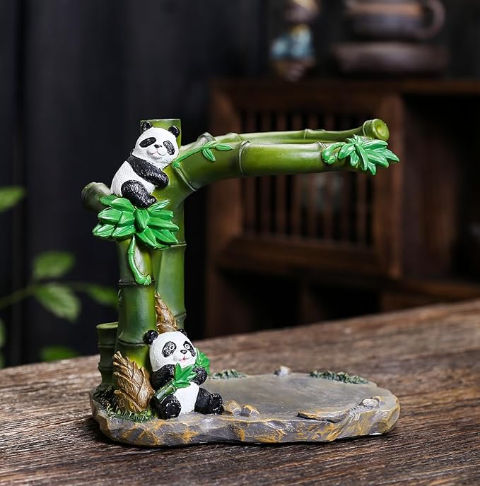 Magnetic TeaPot Automatic Drip Glass Teapots Lazy Kungfu Tea Infuser Panda Heat-Resistant Tea Maker Set