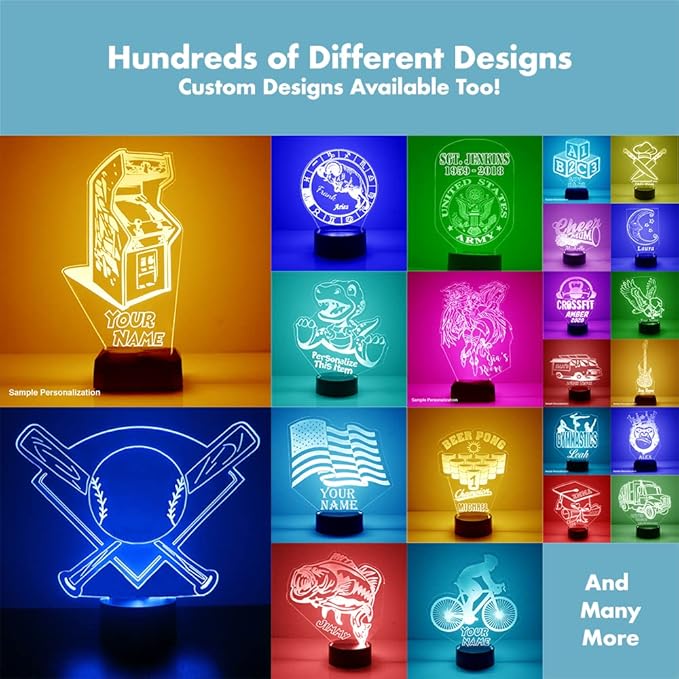 Custom Boston Terrier LED Sign Night Light Lamp with Remote, Light Up Display with Personalized Name or Image, Customized and Made in The USA, Clear Acrylic Home Decor Design with 16 Colors, 4 Modes - Bloomnest