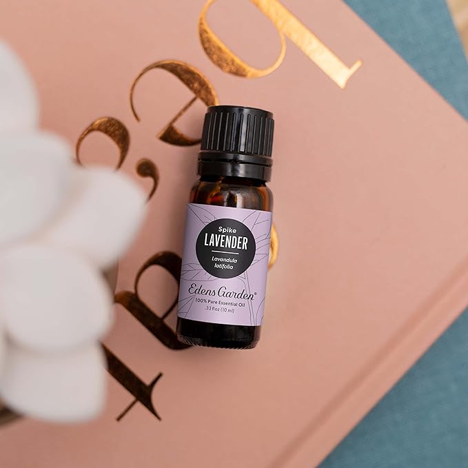 Edens Garden Lavender- Spike Essential Oil- 100% Pure Premium Grade, Undiluted, Natural, Therapeutic, Aromatherapy, The Best for Diffuser, Candle, Laundry, Humidifiers 30 ml (1 fl oz) EdensGarden