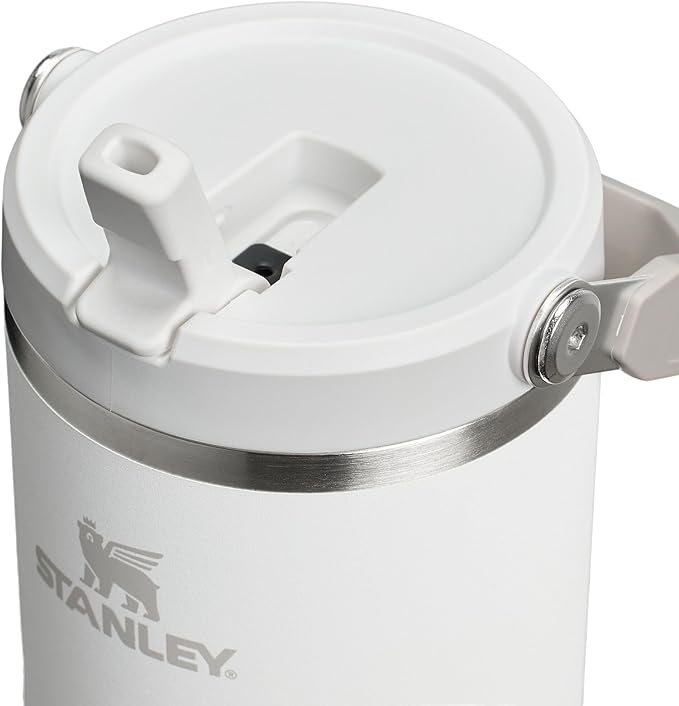STANLEY IceFlow 2.0 Flip Straw Tumbler with Handle 40 oz | Twist On Lid and Flip Up Straw | Leak Resistant Water Bottle | Insulated Stainless Steel | BPA-Free | Frost - Bloomnest