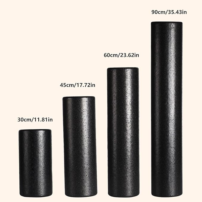 Highly Density Foams Rollers Round Massage Full Body Athletic Massage Tool Deeply Tissue Massager Enduring Round - Bloomnest