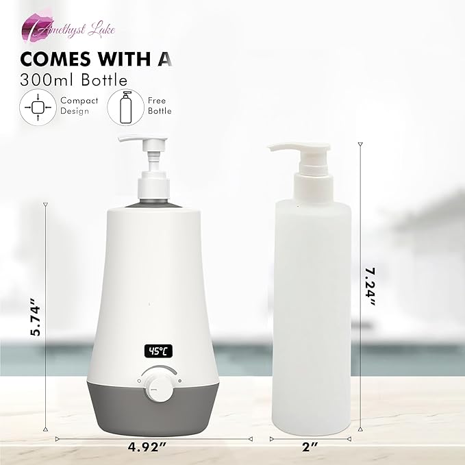 Massage Oil Warmer for Professional Salon Spa Massage, Home Lotion Warmer Plug-in Oil Heater Beauty Salon Treatment (2nd Gen) - Bloomnest