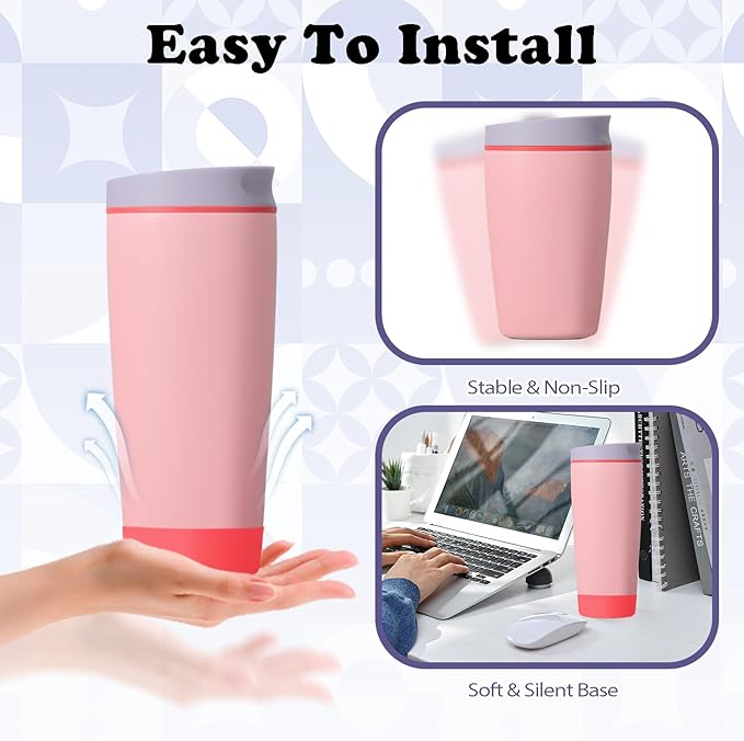 2pcs Silicone Boot for Owala SmoothSip Slider Coffee Tumbler 20oz 12oz, Anti-Slip Sleeve for Travel Coffee Mug, Protective Accessories for Owala BPA Free (Summer Harvest Red) Kaitiaki