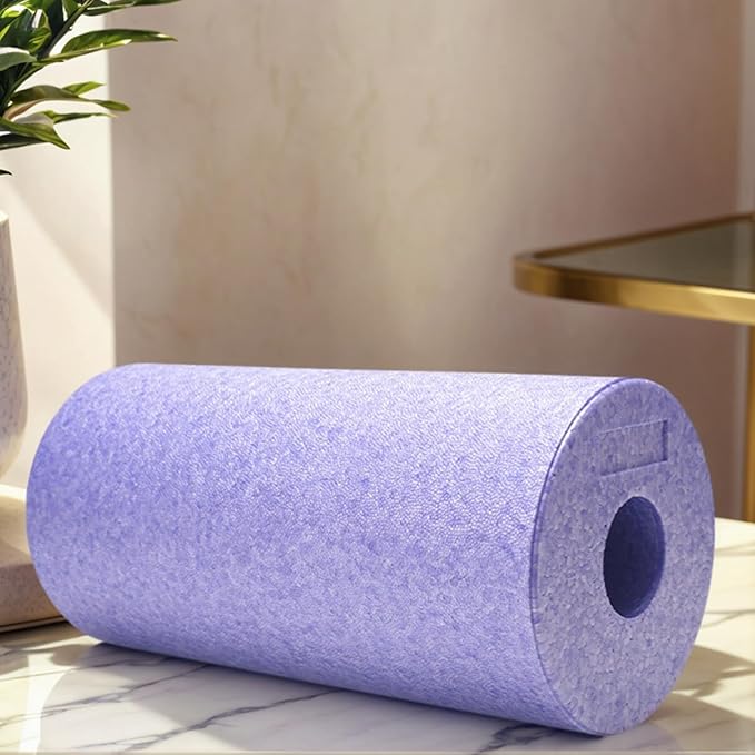 Foam Roller, Deep Tissue Massager with Textured, Full Body Massage Tool with Ergonomic Design, Muscle Recovery Back Legs Arm, Neck Foot Yoga Pilates Stretching Workout Exercise Travel - Bloomnest