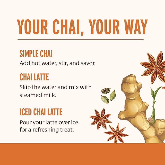 Banyan Botanicals Masala Chai – Organic Tea with Assam Black Tea, L-Theanine & Adaptogenic Herbs – Vegan, Loose Leaf, Fair Trade – 3 oz, 42 Servings - Bloomnest