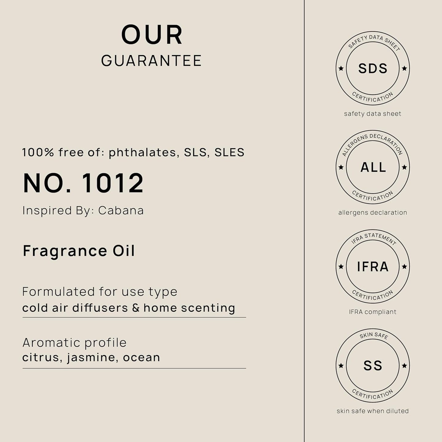 VINEVIDA (16oz) Hotel Fragrance Collection Diffuser Oil - Hotel Scents Diffusers for Home - Cold Air Diffuser Oil - Hotel Scent Essential Oil - Scent No.1012 Inspired by Ritz Carlton Hotel