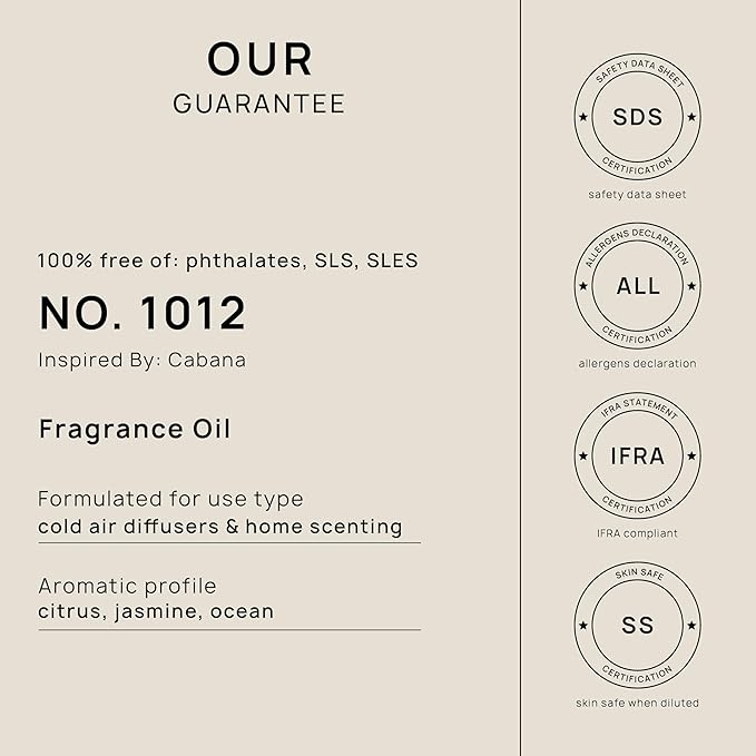 VINEVIDA [4 Fl Oz] Luxury Hotel Scent Diffuser Oil - Scent No.1012 Inspired by Ritz Carlton Hotel, Fragrance for Cold Air Diffuser, Home Luxury Scents, Scents Collection Essential Oil for HVAC VINEVIDA