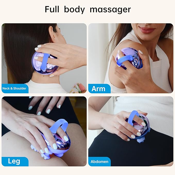 COMFIER Cordless Scalp Massager Hair Growth with 3 kneading Modes,Waterproof Head Massage with 8 Claws for Deep Cleansing,Body Cat Head Scratcher,Gift for Women COMFIER