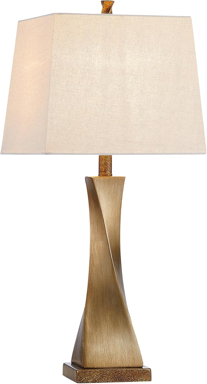 KAWOTI 27" Distressed Painted Table Lamp Set (Set of 2) - Bloomnest