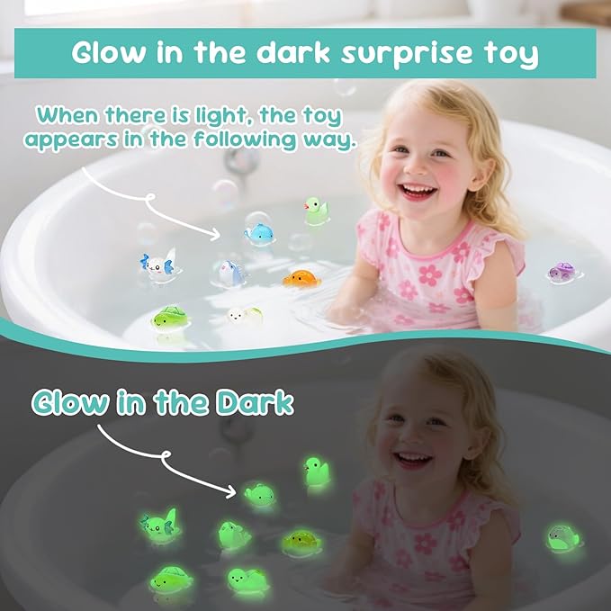 Bath Bombs for Kids with Surprise Inside, 12pcs Bath Bombs with Toys Inside, Natural and Organic Colorful Bubble Bath Fizz Ball, Gift Set for Birthday, Halloween, Christmas for Boys and Girls - Bloomnest