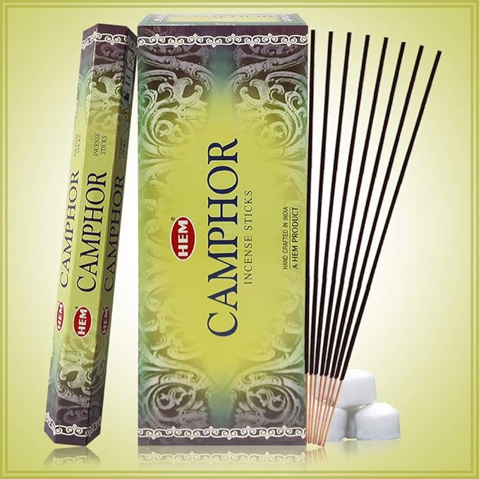 Camphor Incense Sticks and Incense Stick Holder Bundle Insence Insense Hem Incense Sticks TRUMIRI