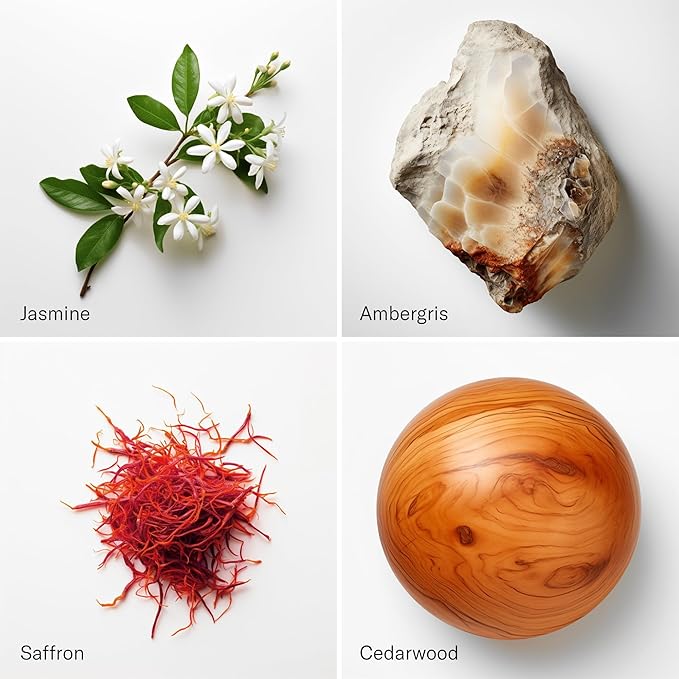 AromaTech Santal & Love Affair Set | Aroma Diffuser Essential Oils Blend of Santal Cardamom, Papyrus, Musk | Love Affair Jasmin, Saffron, Cedar, Ambergris - 120 Milliliter - Bloomnest