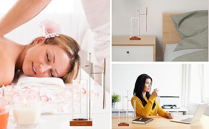 Incense Holder for Stick, Glass Insence Burner for Sticks with Removable Anti Ash Catcher & Storage Tube, Wood Cones Holders Stand with Ash Brush, Yoga Spa Madiation Relaxation, Home Decor - Bloomnest