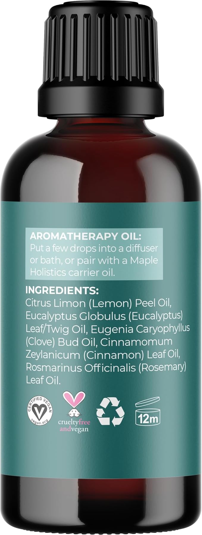 Thieves Myth Essential Oil Blend - Purification Essential Oil Blend for Diffuser of Undiluted Cinnamon Eucalyptus Lemon Rosemary and Clove Essential Oil - Cleansing Aromatherapy Diffuser Oil - Bloomnest