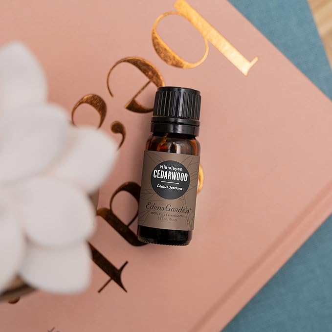 Edens Garden Cedarwood- Himalayan Essential Oil, 100% Pure Therapeutic Grade (Undiluted Natural/Homeopathic Aromatherapy Scented Essential Oil Singles) 10 ml - Bloomnest