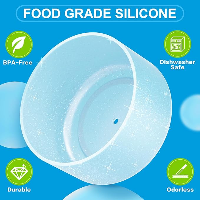 Silicone Boot for Owala Water Bottle 24 oz 32 oz 40 oz, Anti-Slip Protective Sleeve for FreeSip/Twist/Flip Stainless Steel Water Bottles Accessories BEONSKY