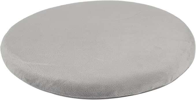 Sigmat 13In Round Stool Cushion Memory Foam Small Chair Cushion Grey - Bloomnest