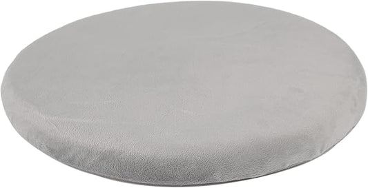 Sigmat 13In Round Stool Cushion Memory Foam Small Chair Cushion Grey - Bloomnest