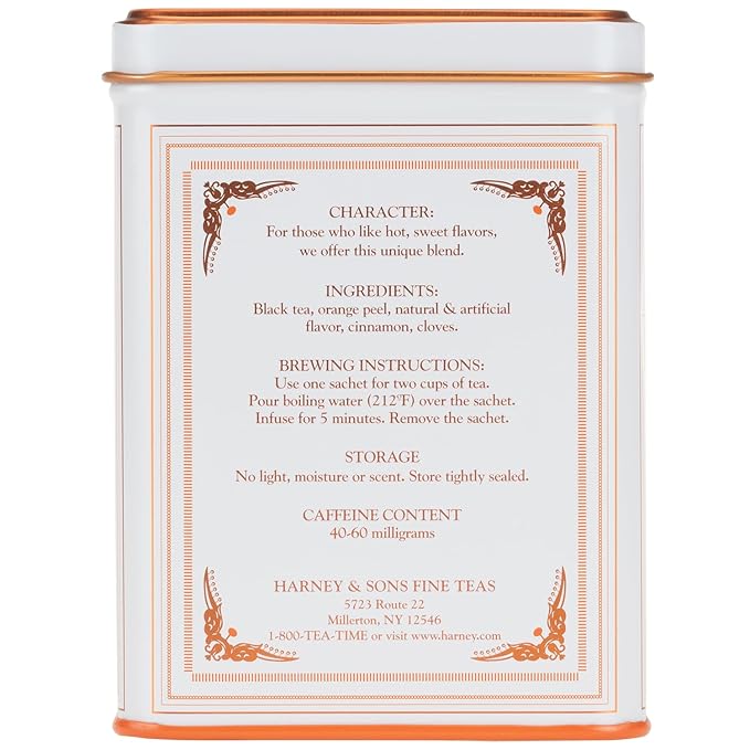 Harney & Sons Classic Hot Cinnamon Spice Tea, 20 Tea Sachets, 1.4 oz - Bloomnest