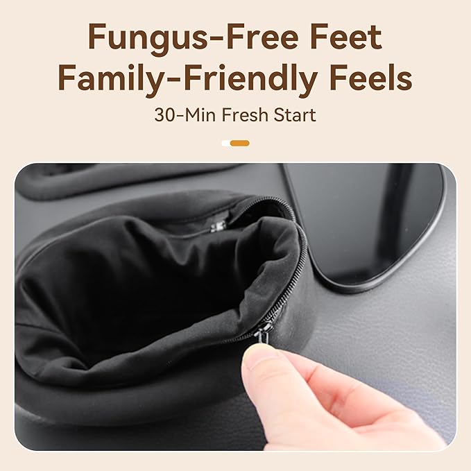 Shiatsu Foot Massager Machine - Toasty Toes Heaven! Heat Surge Technology for Couch Potatoes & Workaholics, Deep Kneading Therapy, Ergonomic Contoured Design - Bloomnest