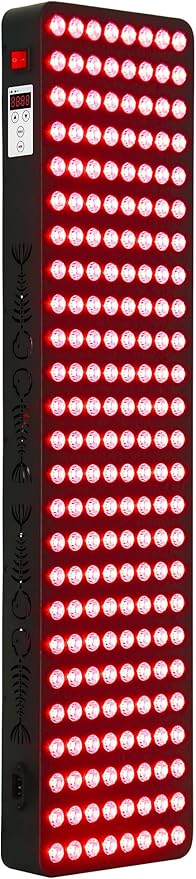 Red Light Therapy for Body Face,Extra Large Infrared Red Light Therapy Panel Full Body for Pain Relief,LED 660nm Red Light Panel & 850nm Near-Infrared Therapy Device (200 LEDs - 1000W) SUPERSRED