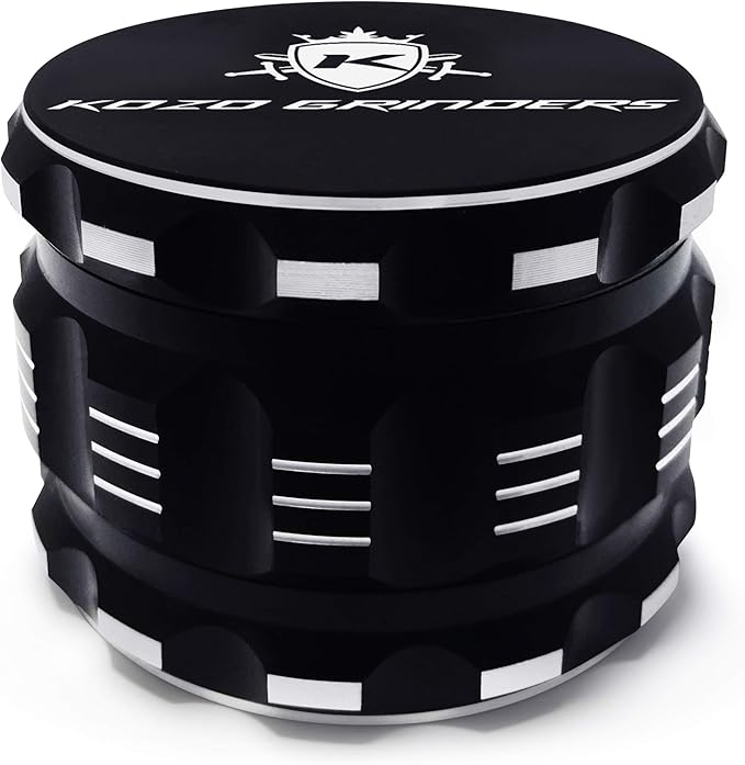 2.5 Inch Grinder Mills, Aluminum (Black) - Bloomnest