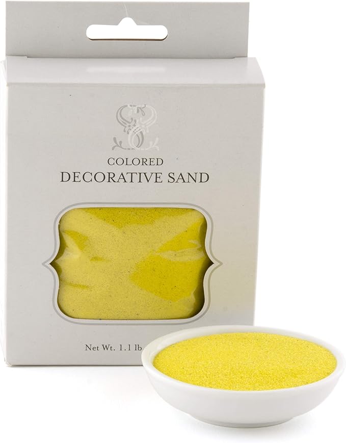 Weddingstar Crystalline Quartz Sand, Lemon Yellow - Bloomnest